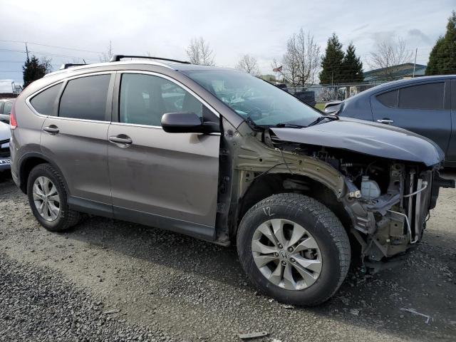 5J6RM4H72CL065028 - 2012 HONDA CR-V EXL GRAY photo 4