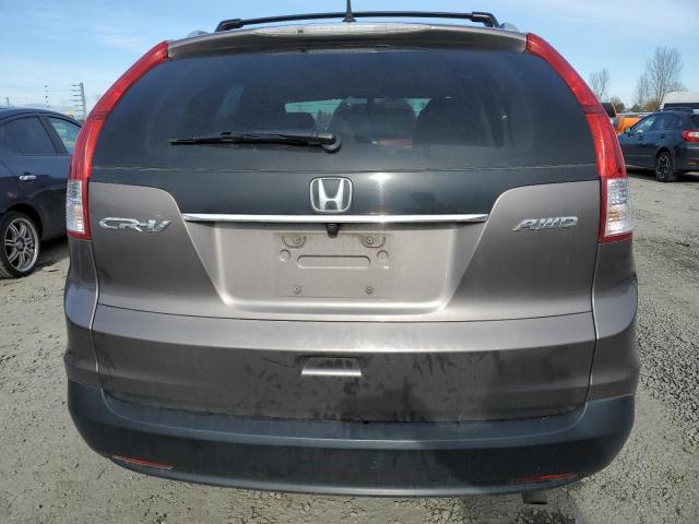 5J6RM4H72CL065028 - 2012 HONDA CR-V EXL GRAY photo 6