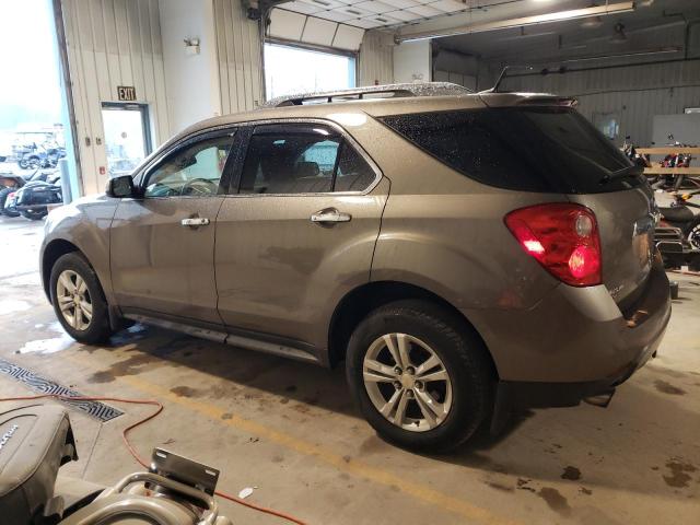 2GNFLGE5XC6195784 - 2012 CHEVROLET EQUINOX LTZ BROWN photo 2