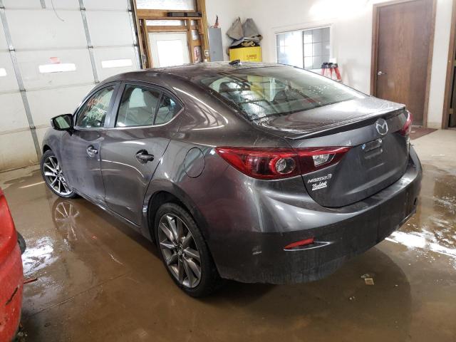 3MZBN1W30JM160473 - 2018 MAZDA 3 GRAND TOURING GRAY photo 2