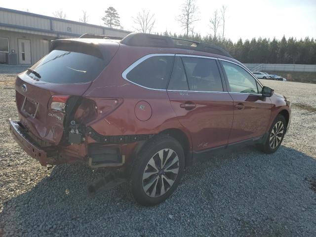 4S4BSBLC8F3361970 - 2015 SUBARU OUTBACK 2.5I LIMITED RED photo 3