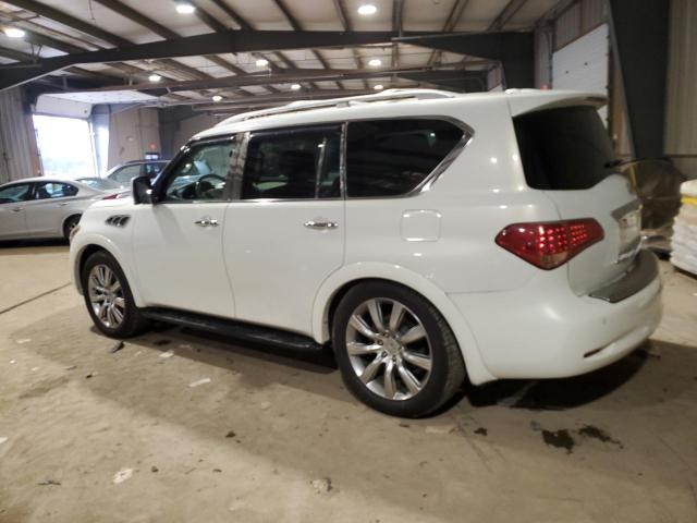 JN8AZ2NC3B9300613 - 2011 INFINITI QX56 WHITE photo 2