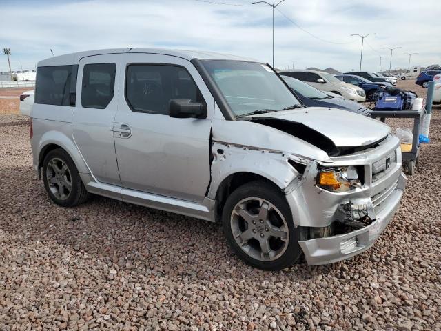 5J6YH17907L015039 - 2007 HONDA ELEMENT SC SILVER photo 4