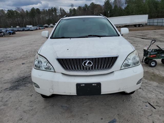 2T2HK31U77C021990 - 2007 LEXUS RX 350 WHITE photo 5