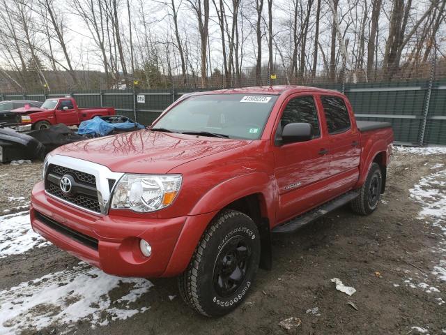 3TMLU4EN8BM062310 - 2011 TOYOTA TACOMA DOUBLE CAB წითელი ფოტო 1