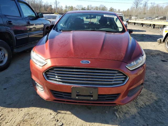 3FA6P0H72ER337984 - 2014 FORD FUSION SE RED photo 5