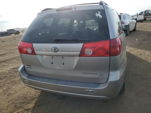 5TDBA23C86S066163 - 2006 TOYOTA SIENNA LE SILVER photo 6