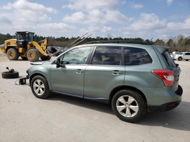 JF2SJAHC1EH455895 - 2014 SUBARU FORESTER 2.5I LIMITED BLUE photo 2