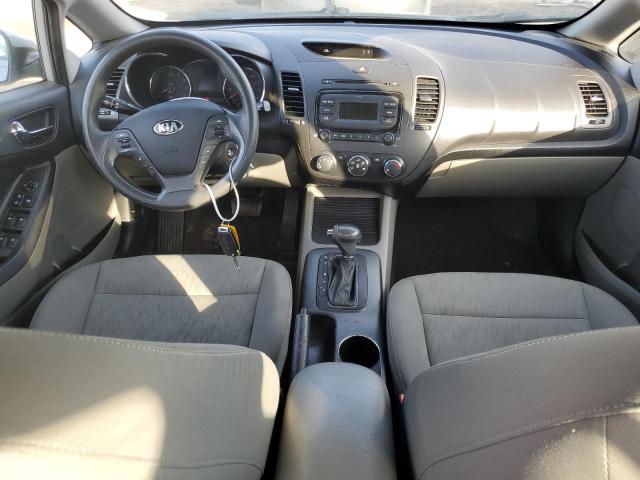 KNAFK4A67F5376170 - 2015 KIA FORTE LX SILVER photo 8