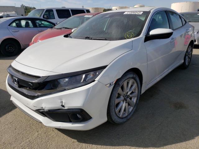 19XFC2F83KE210130 - 2019 HONDA CIVIC SPORT WHITE photo 1