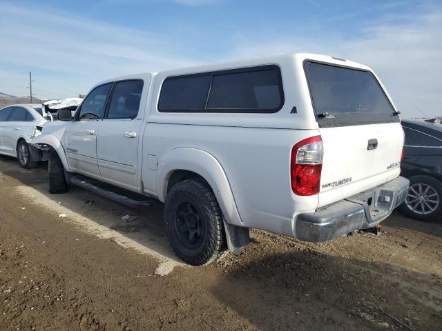 5TBDT44135S492376 - 2005 TOYOTA TUNDRA DOUBLE CAB SR5 WHITE photo 2