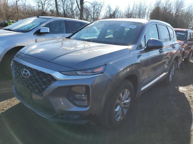 5NMS2CAD4KH082209 - 2019 HYUNDAI SANTA FE SE GRAY photo 1