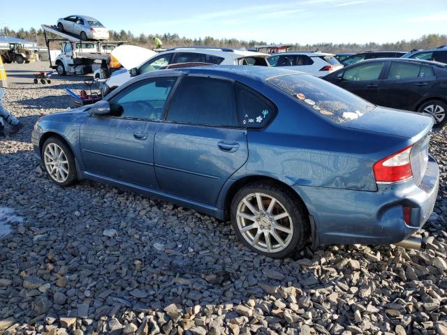 4S3BL676294216127 - 2009 SUBARU LEGACY 2.5 GT BLACK photo 2