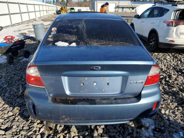 4S3BL676294216127 - 2009 SUBARU LEGACY 2.5 GT BLACK photo 6