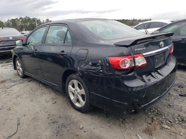 5YFBU4EE9DP084923 - 2013 TOYOTA COROLLA BASE BLACK photo 2