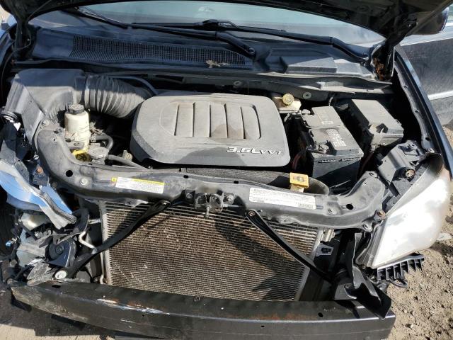 2C4RC1BG8DR632156 - 2013 CHRYSLER TOWN & COU TOURING შავი ფოტო 12