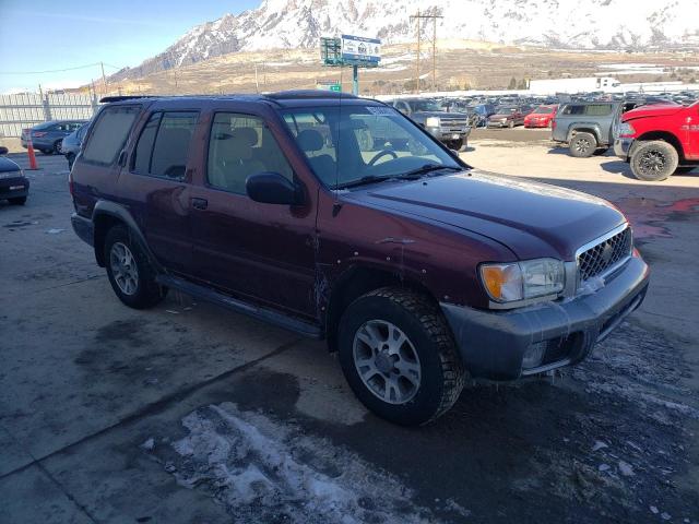 JN8DR09Y11W575081 - 2001 NISSAN PATHFINDER LE RED photo 4