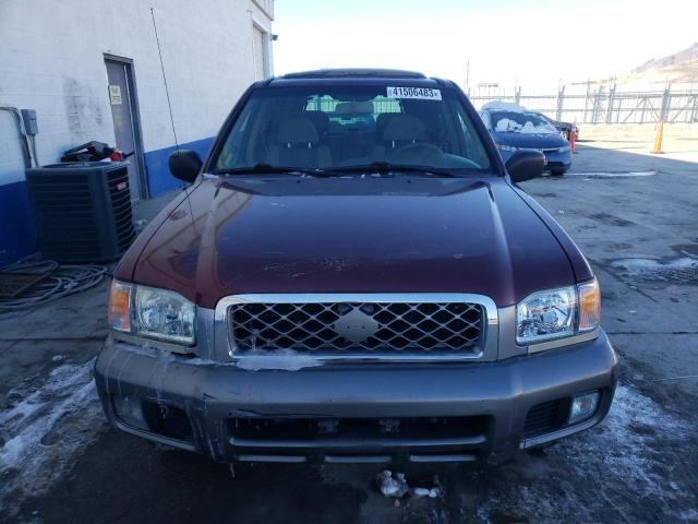 JN8DR09Y11W575081 - 2001 NISSAN PATHFINDER LE წითელი ფოტო 5