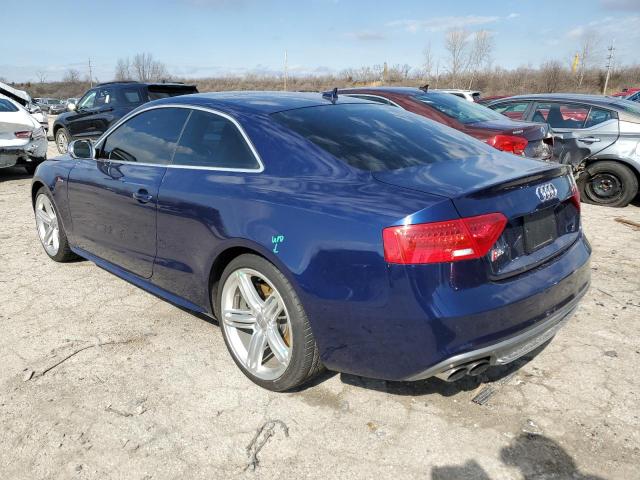 WAUCGAFR2EA062633 - 2014 AUDI S5 PREMIUM PLUS BLUE photo 2