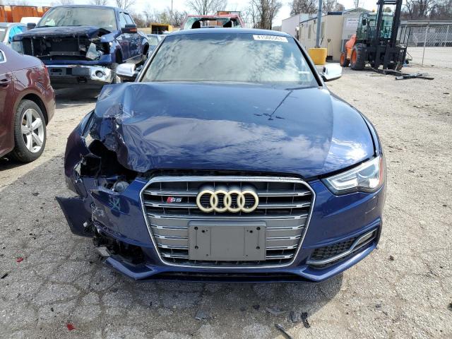 WAUCGAFR2EA062633 - 2014 AUDI S5 PREMIUM PLUS BLUE photo 5