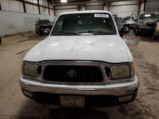 5TEVL52N44Z433300 - 2004 TOYOTA TACOMA XTRACAB WHITE photo 5