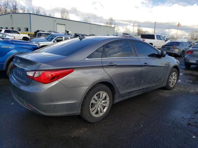 5NPEB4AC8BH131327 - 2011 HYUNDAI SONATA GLS GRAY photo 3