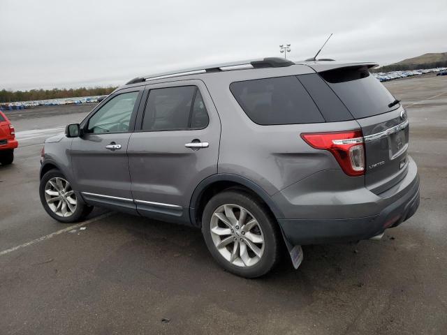 1FM5K8F88EGA05498 - 2014 FORD EXPLORER LIMITED GRAY photo 2