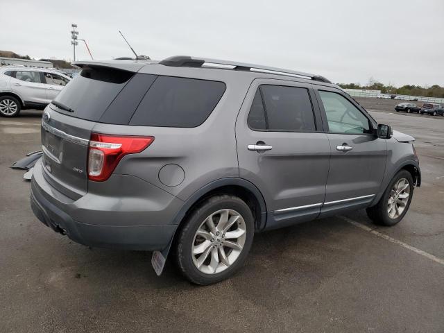 1FM5K8F88EGA05498 - 2014 FORD EXPLORER LIMITED GRAY photo 3