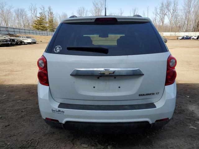 2GNALDEC6B1184381 - 2011 CHEVROLET EQUINOX LT WHITE photo 6