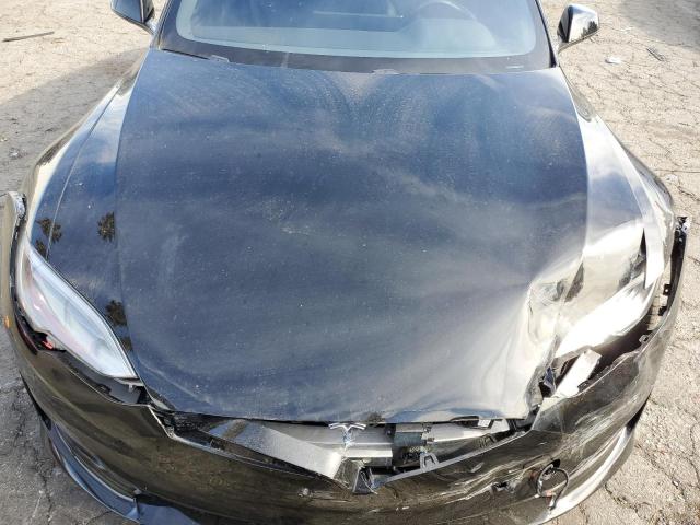 5YJSA1E63NF468337 - 2022 TESLA MODEL S BLACK photo 11