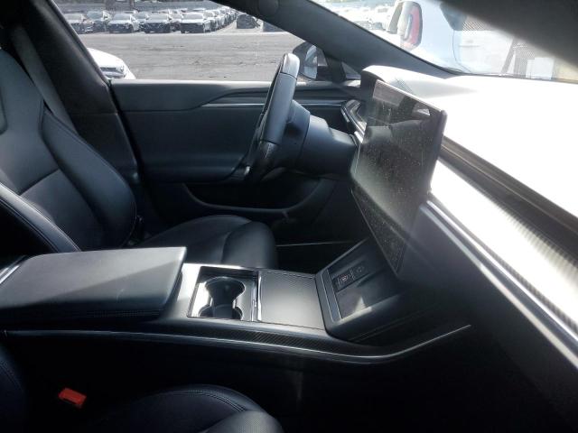 5YJSA1E63NF468337 - 2022 TESLA MODEL S BLACK photo 8