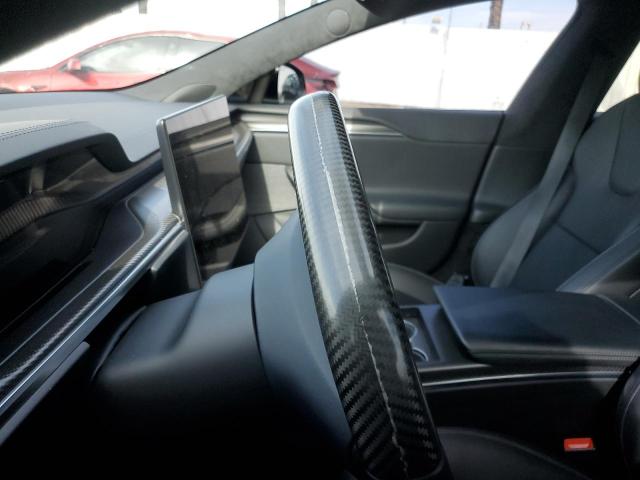 5YJSA1E63NF468337 - 2022 TESLA MODEL S BLACK photo 9