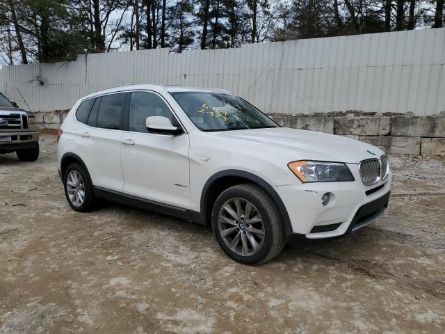 5UXWX5C55BL716404 - 2011 BMW X3 XDRIVE28I WHITE photo 4