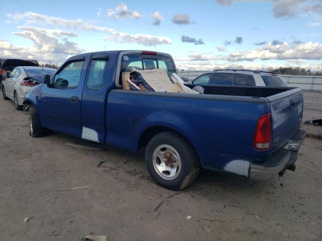 1FTZX1760WNA27603 - 1998 FORD F150 BLUE photo 2