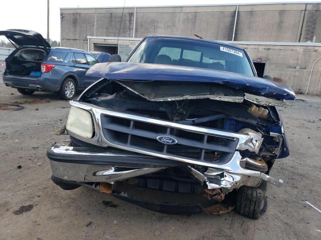 1FTZX1760WNA27603 - 1998 FORD F150 BLUE photo 5