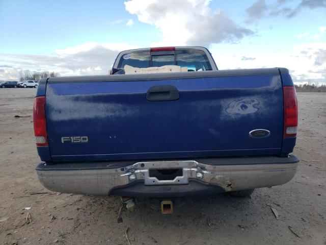 1FTZX1760WNA27603 - 1998 FORD F150 BLUE photo 6