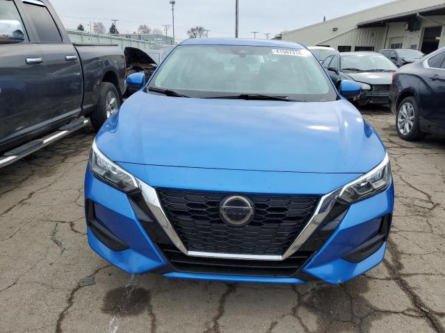 3N1AB8CV5MY263264 - 2021 NISSAN SENTRA SV BLUE photo 5