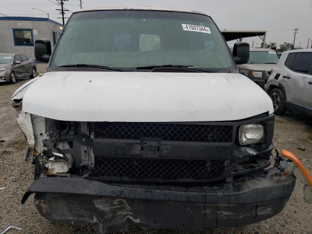 1GCGG25U351174485 - 2005 CHEVROLET EXPRESS G2 WHITE photo 5