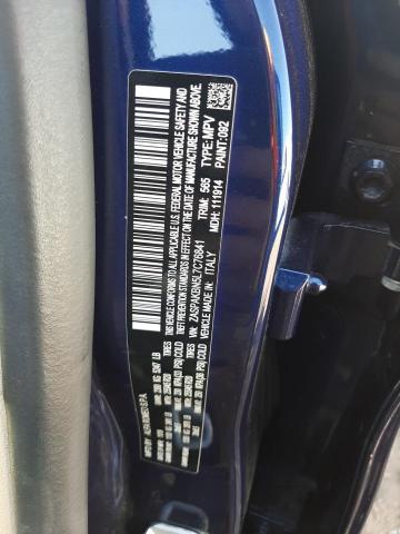 ZASPAKBN5L7C76841 - 2020 ALFA ROMEO STELVIO TI ლურჯი ფოტო 12