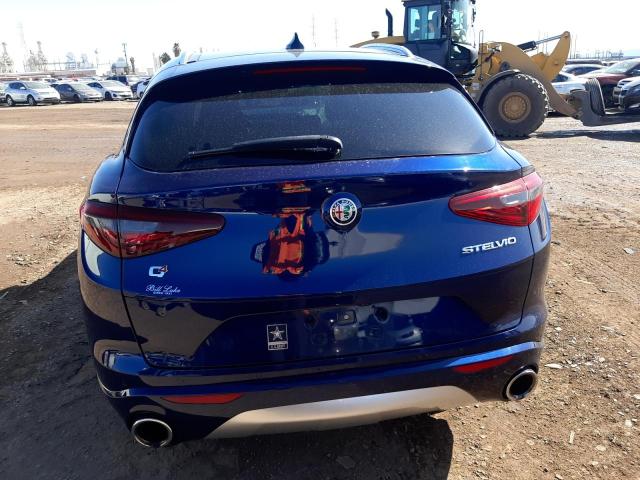 ZASPAKBN5L7C76841 - 2020 ALFA ROMEO STELVIO TI ლურჯი ფოტო 6