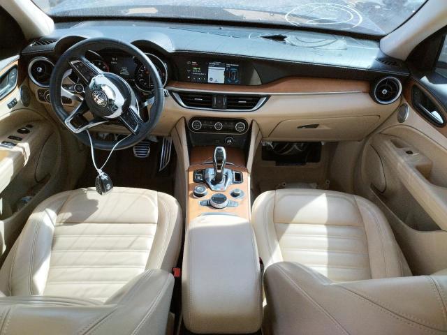 ZASPAKBN5L7C76841 - 2020 ALFA ROMEO STELVIO TI ლურჯი ფოტო 8