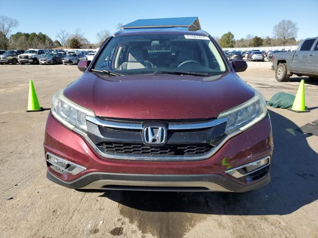 2HKRM3H78FH536060 - 2015 HONDA CR-V EXL MAROON photo 5