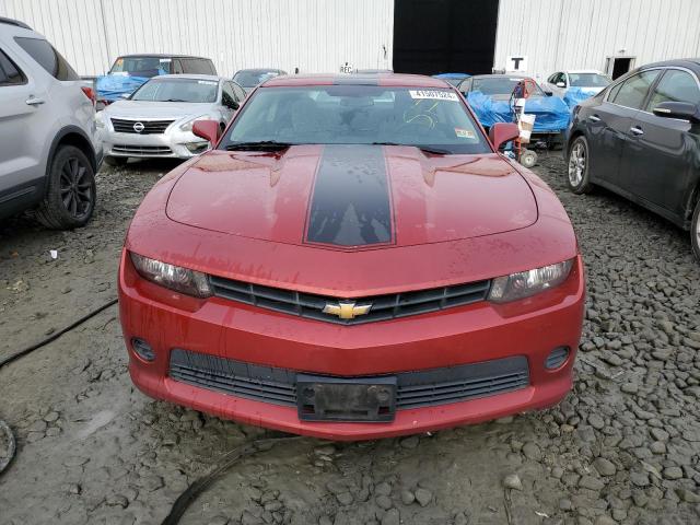 2G1FB1E34F9232167 - 2015 CHEVROLET CAMARO LS RED photo 5