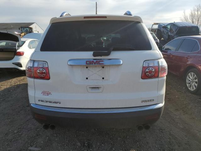 1GKEV23D69J220093 - 2009 GMC ACADIA SLT-1 WHITE photo 6