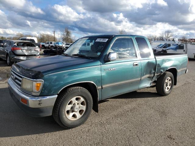 JT4TN14D0V0033671 - 1997 TOYOTA T100 XTRACAB SR5 GREEN photo 1