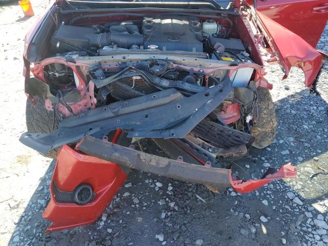 JTEBU5JRXK5645621 - 2019 TOYOTA 4 RUNNER SR5 RED photo 12