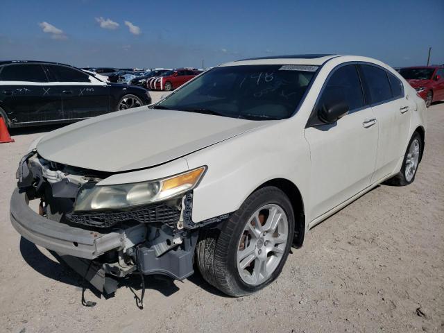 19UUA86549A008191 - 2009 ACURA TL WHITE photo 2