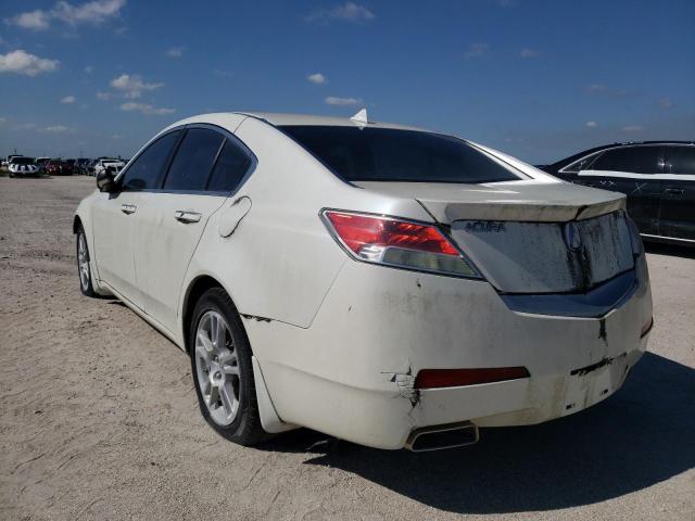 19UUA86549A008191 - 2009 ACURA TL WHITE photo 3