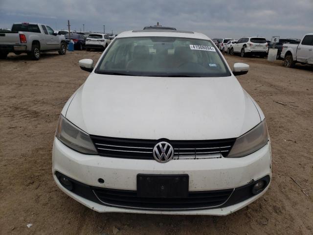 3VWLL7AJ1DM396346 - 2013 VOLKSWAGEN JETTA TDI WHITE photo 5