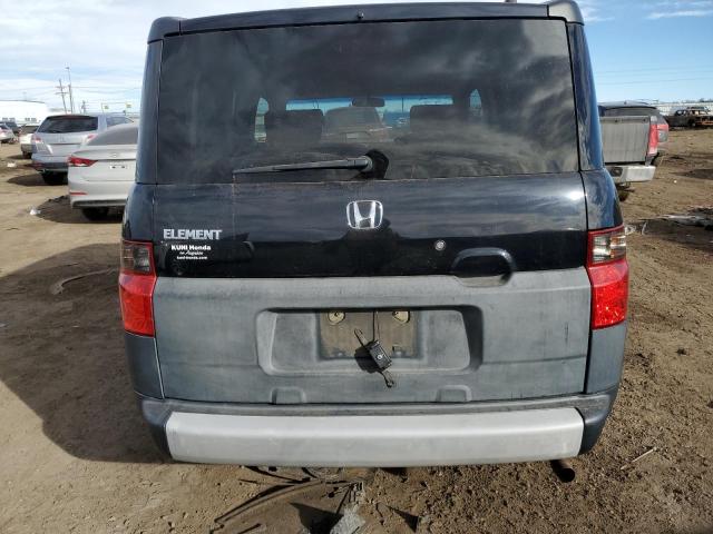 5J6YH18388L011199 - 2008 HONDA ELEMENT LX BLACK photo 6